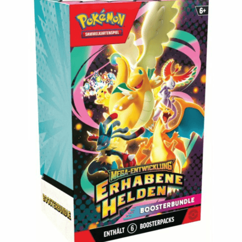 Pokémon TCG - Mega-Entwicklung Erhabene Helden - ME02.5 - Booster Bundle - DE