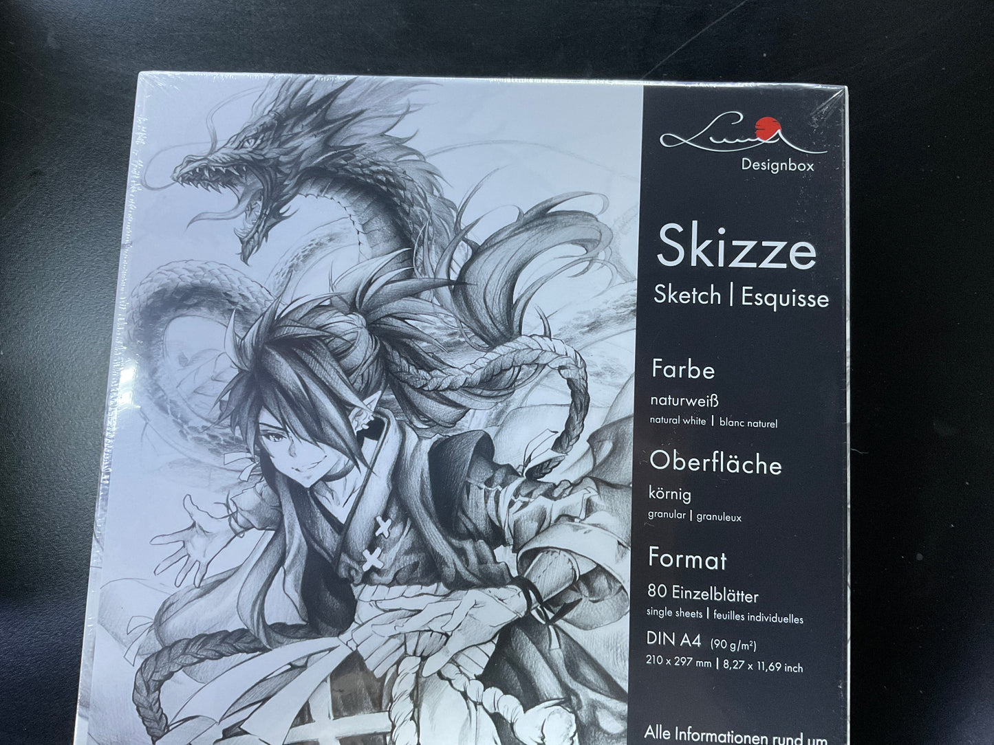 Luma Zeichenpapier - Skizze