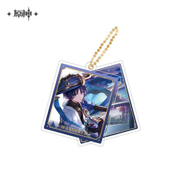 Wanderer - Genshin Impact - Acrylanhänger (Double Acrylic Strap) - miHoYo