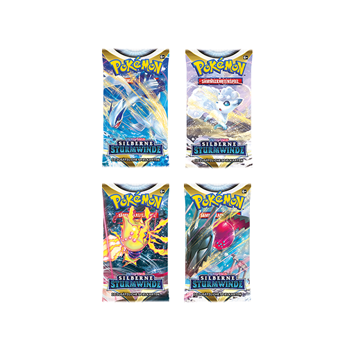 Pokemon TCG - Silberne Sturmwinde - Schwert & Schild - Booster - DE