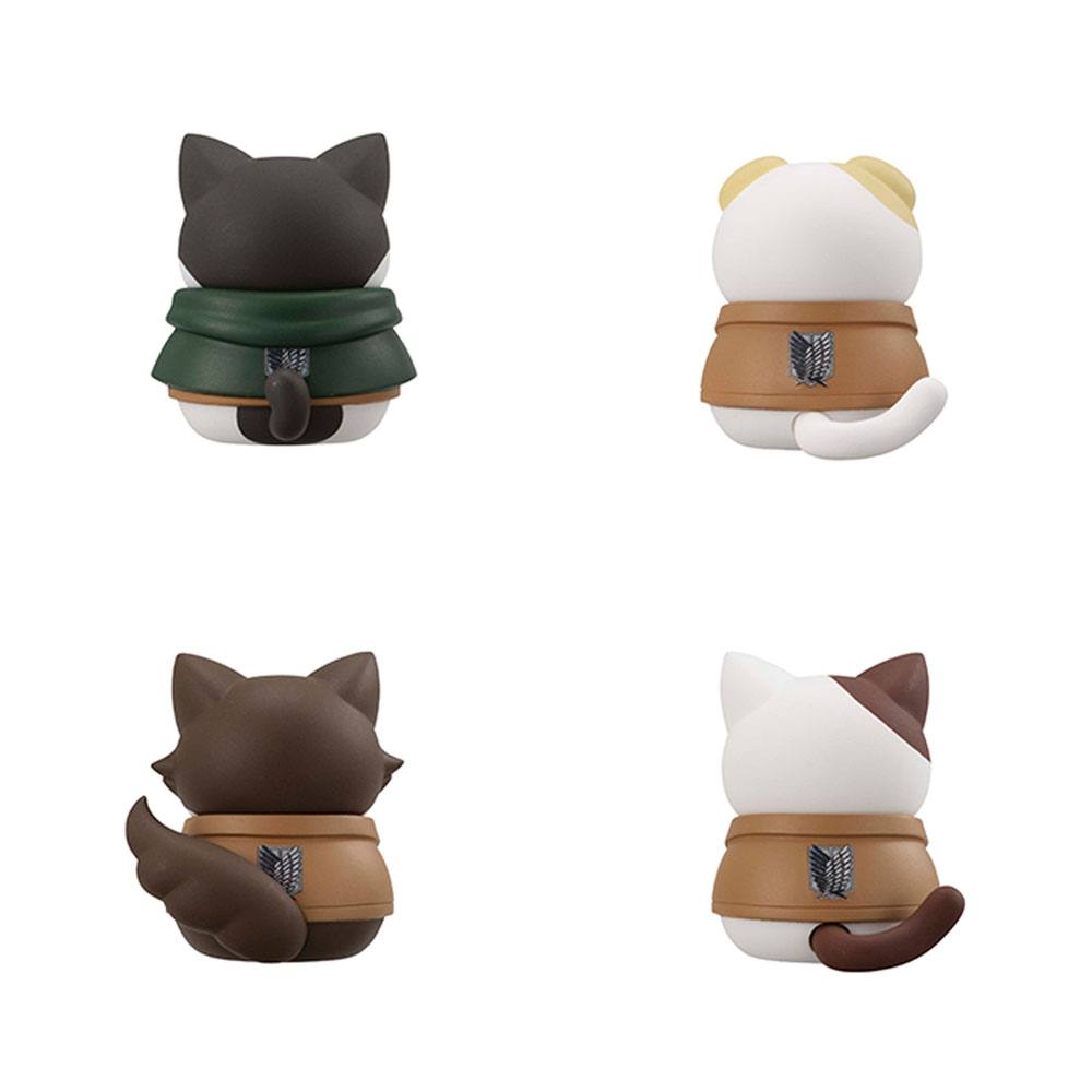 Set - Attack on Titan Mega Cat Project -  Gathering Scout Regiment danyan! - Megahouse (11).jpg