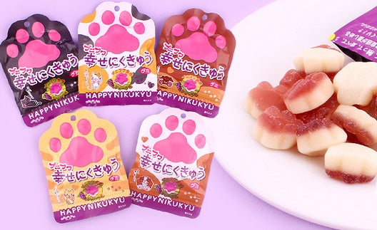 Puni-Fuwa Nikukyu Gummy Grape - Senjaku - 30 g