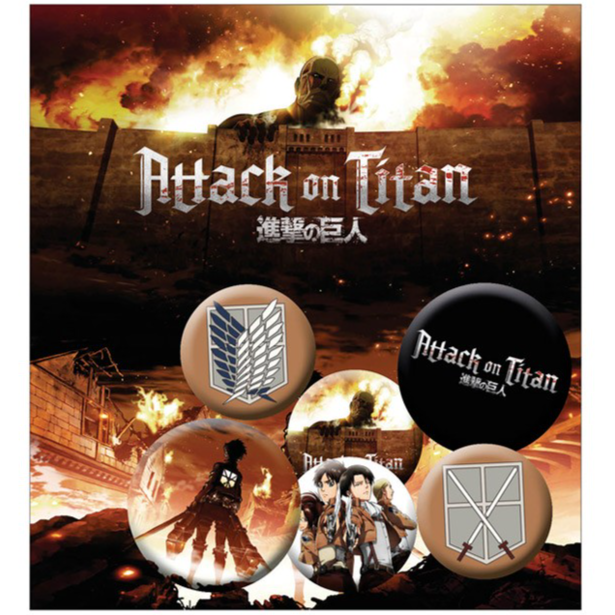 ATTACK ON TITAN - Badge Pack - Characters