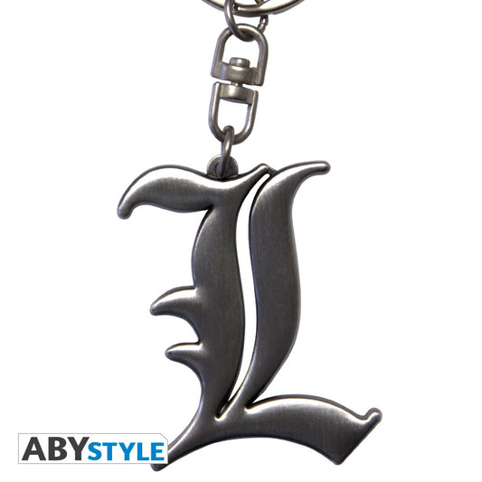 "L Symbol" - Death Note - 3D Schlüsselanhänger - AbyStyle