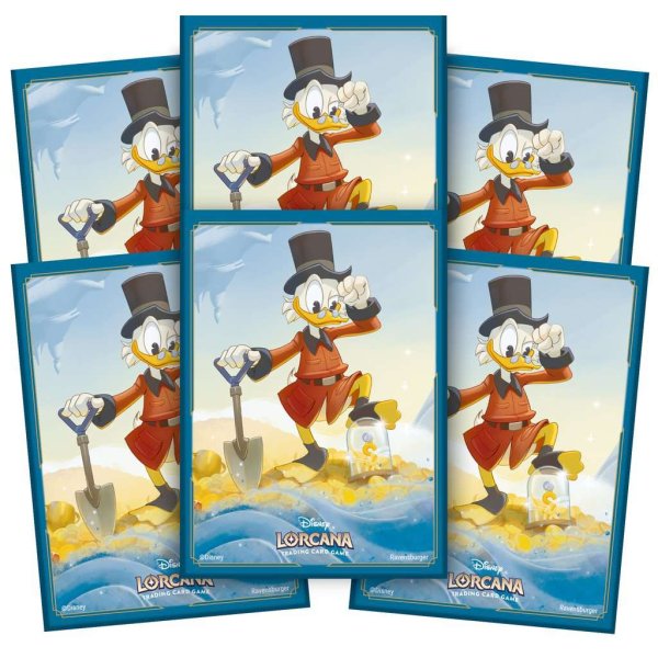 Disney Lorcana - Die Tintenlande - Kartenhüllen Dagobert Duck - Ravensburger
