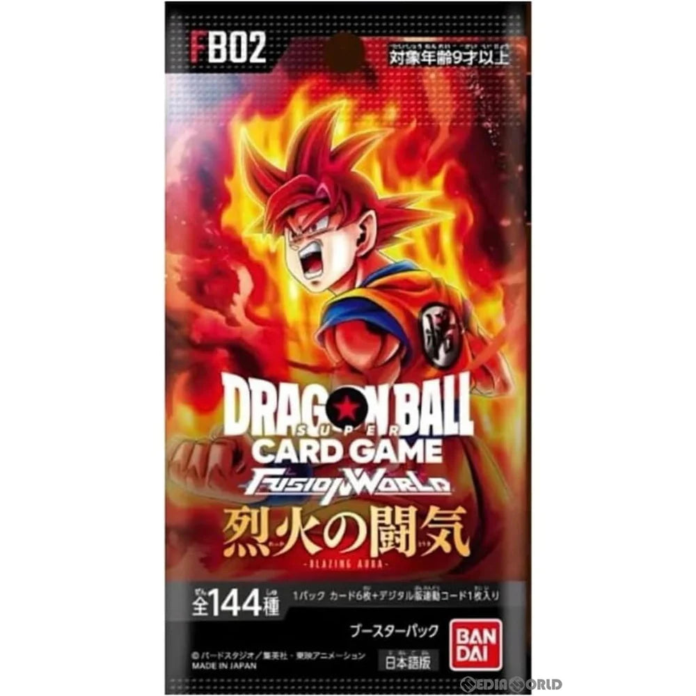 Dragon Ball Super TCG - Fusion World Blazing Booster - JPN