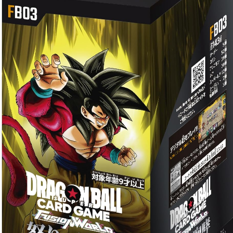 Dragon Ball Super Card Game Fusion World FB03 Booster Pack - japanische Version
