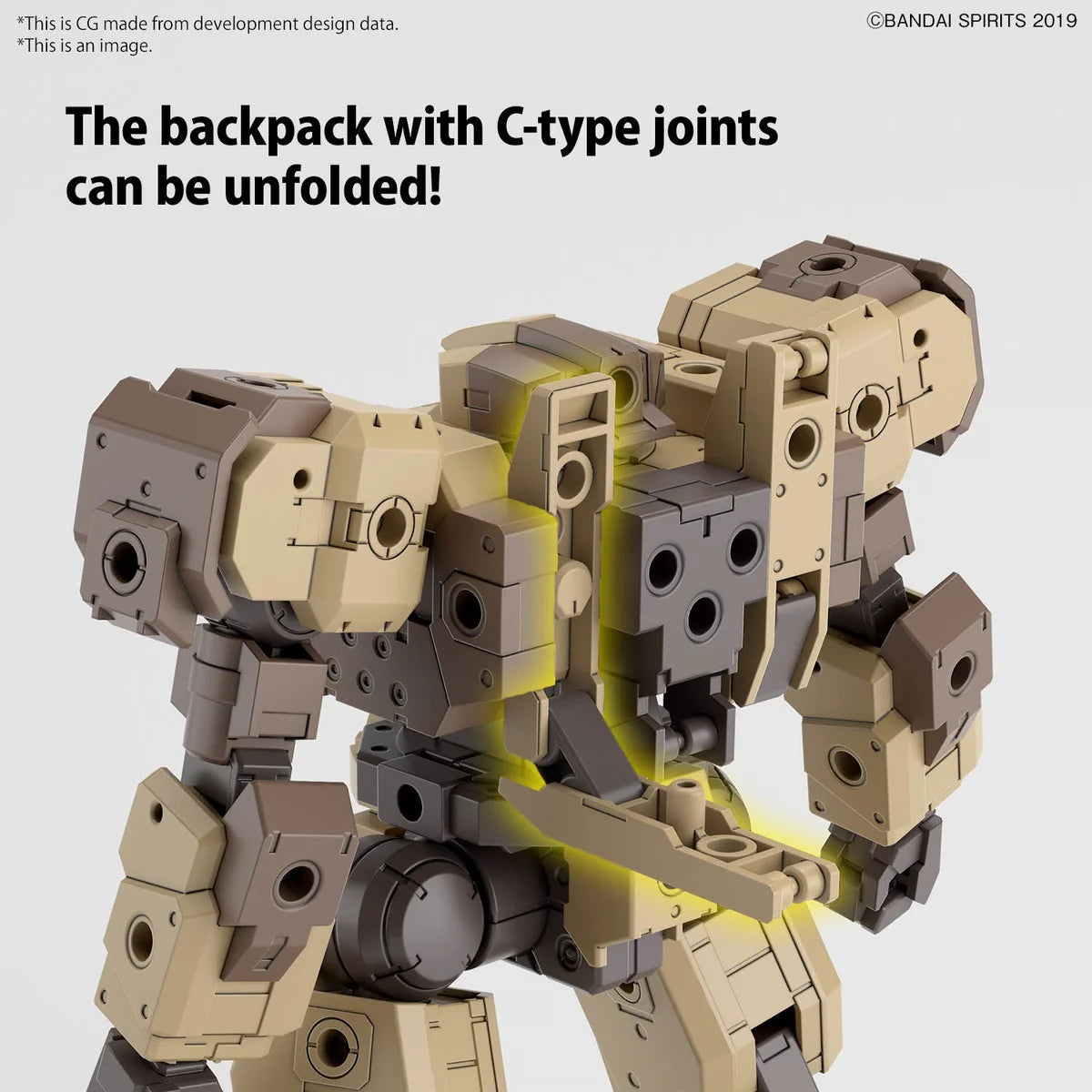 eEXM-9 Baskyrotto (Gray) - 30 Minutes Missions - Model Kit 1/ 144 - Bandai Spirits (1)