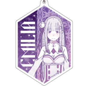 Emilia - Re:Zero - Acrylic Keychain - A3