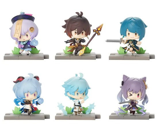 Liyue Chibi Figurchen Set - Genshin Impact - Set (6) - miHoYo