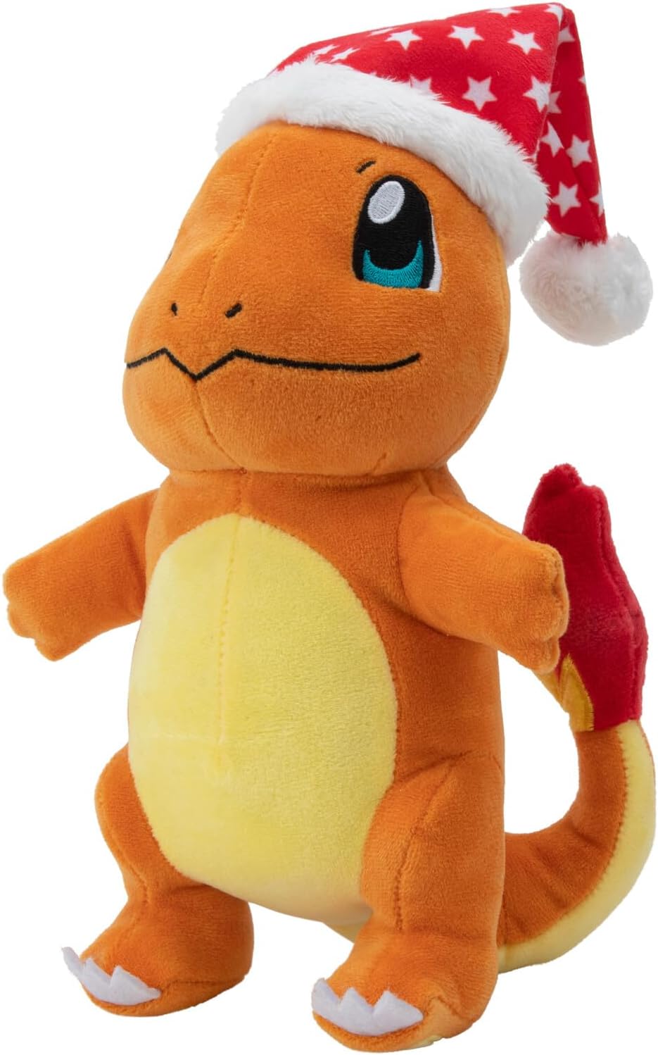 Glumanda mit Weihnachtmütze - Pokémon - 20 cm Plüsch (1)