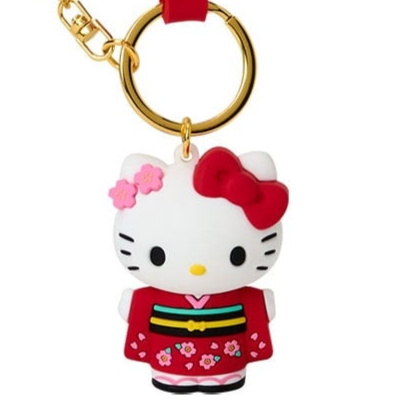 Charakters Kimono 3D Key Chain - Hello Kitty