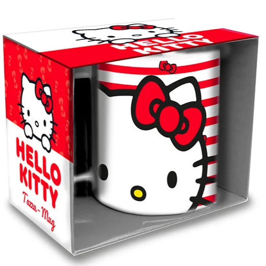 Hello Kitty Mug stripes 350ml
