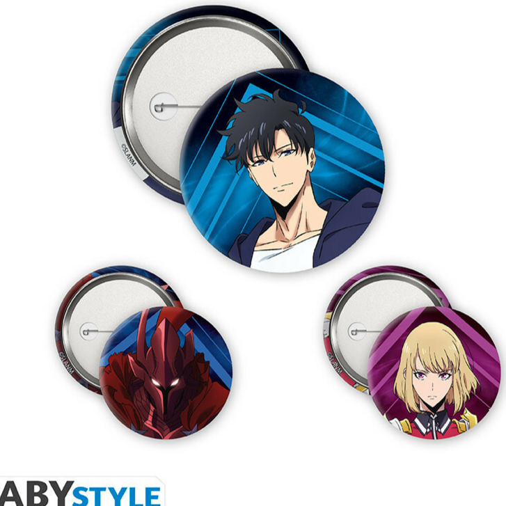 SOLO LEVELING - Badge Pack - Igris, Jinwoo & Cha Hae