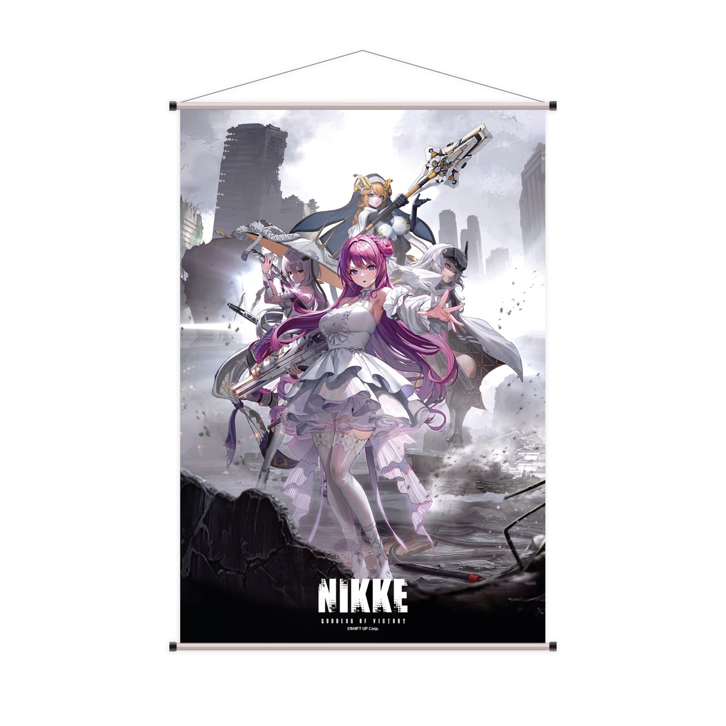 Inherit Squad - Goddess of Victory: Nikke - Wallscroll (60 x 90 cm)- Sakami