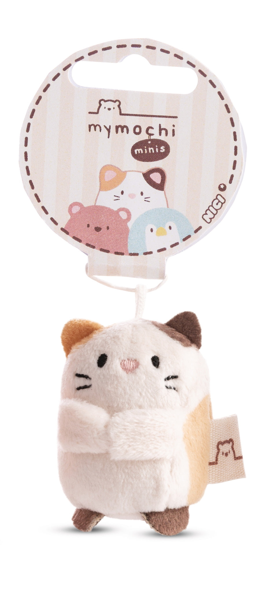 Katze Angy - mymochi - Plüsch (beige gefleckt) (5cm)  (2)