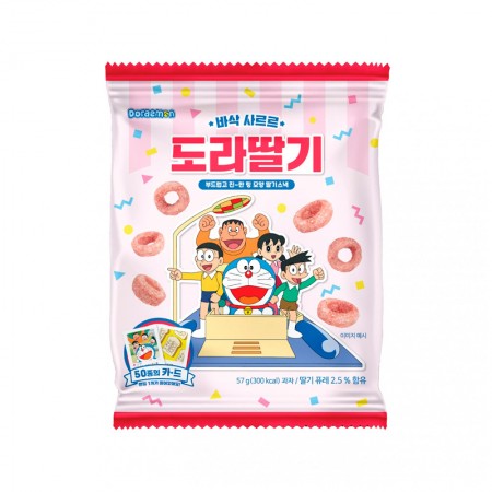 Knuspersnack Doraemon - Erdbeere - Misty - 57 g