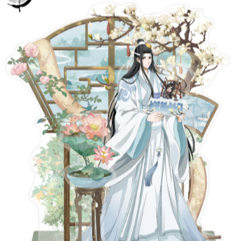 Grandmaster of Demonic Cultivation - Lan Wangji - Birthday Version - Acrylaufsteller