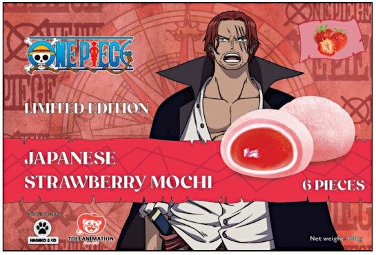 Limited Edition - One Piece - Shanks: Erdbeere Mochi - Bamboo - 180 g