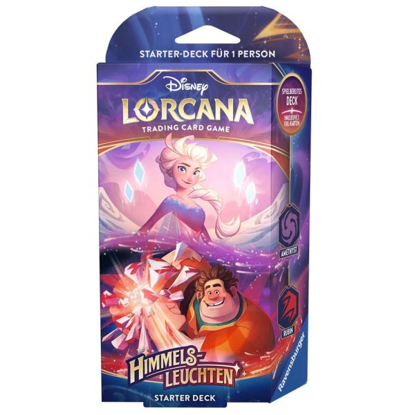 Lorcana - Disney Lorcana 5: Himmelsleuchten - Amethyst und Rubin - Starter Deck