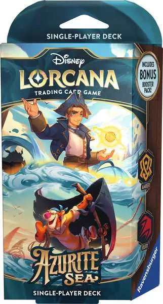 Lorcana - Disney Lorcana: Azurblaues Meer - Amber and Ruby - Starter Deck (Englisch)  (1)
