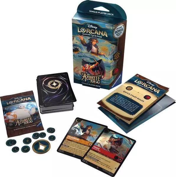Lorcana - Disney Lorcana: Azurblaues Meer - Amber and Ruby - Starter Deck (Englisch)  (1)