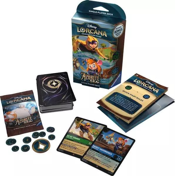 Lorcana - Disney Lorcana: Azurblaues Meer - Emerald and Sapphire - Starter Deck (Englisch)  (1)