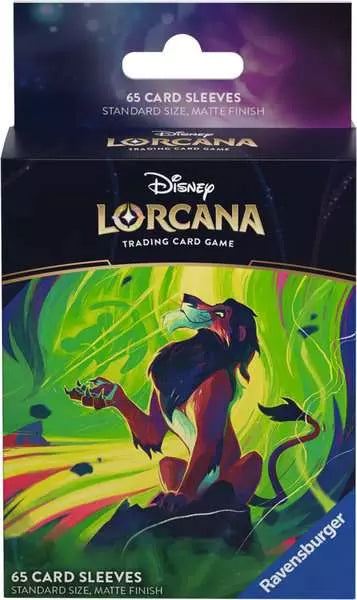 Lorcana -  Disney Lorcana: Azurblaues Meer - Kartenhüllen Scar - Ravensburger (1)