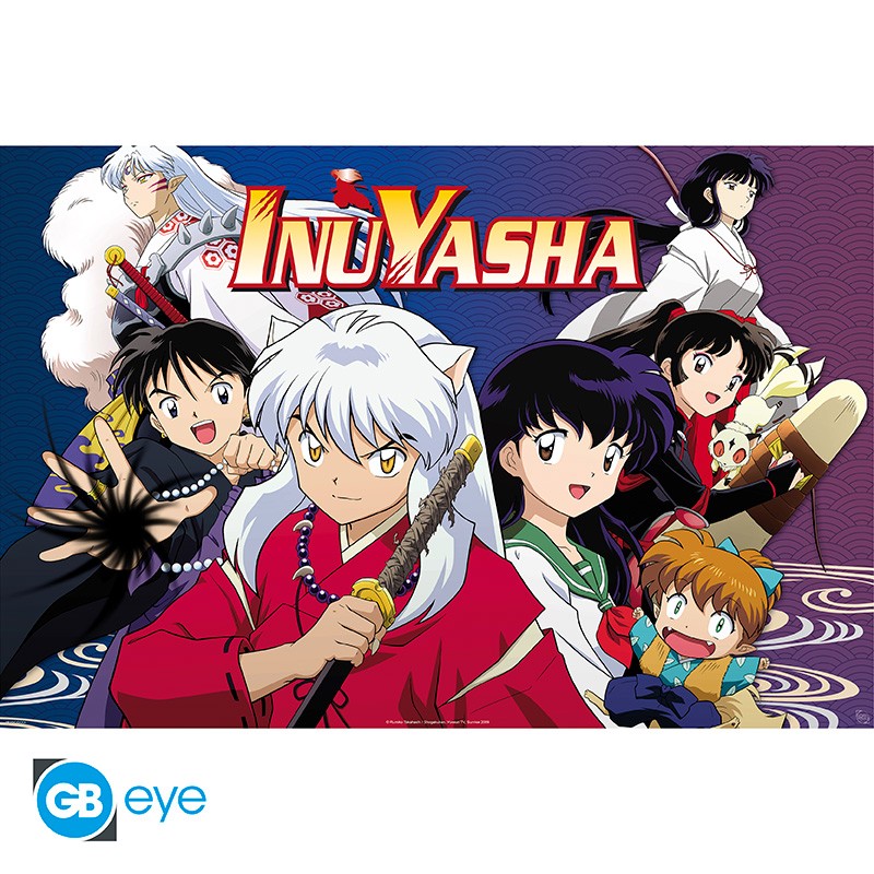 Main Characters - Inuyasha - Maxi Poster - AbyStyle