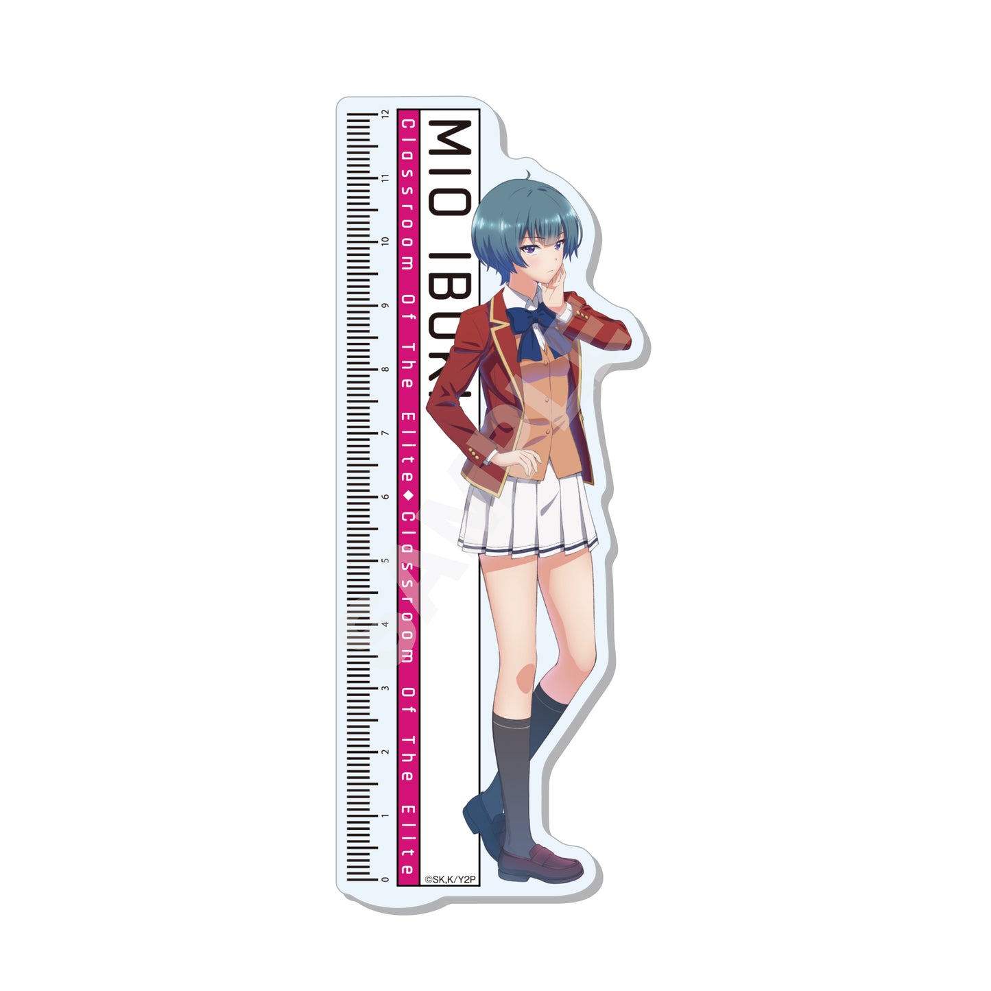 Mio Ibuki - Classroom of the Elite - Acrylaufsteller (3 Way Chara Memo Board 06) - CS.Front