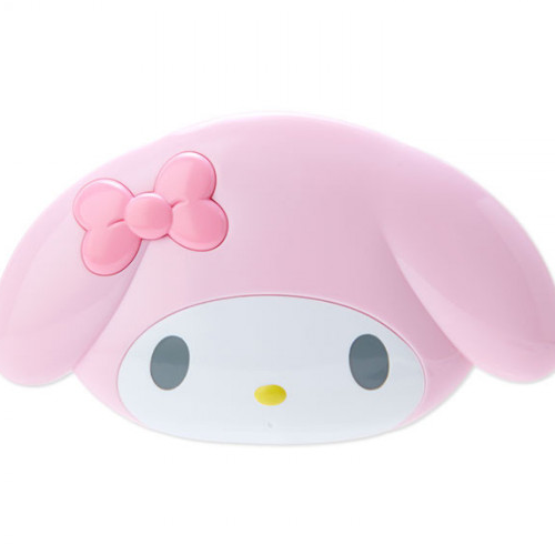 Sanrio charakters face shaped mirror & comb My Melody