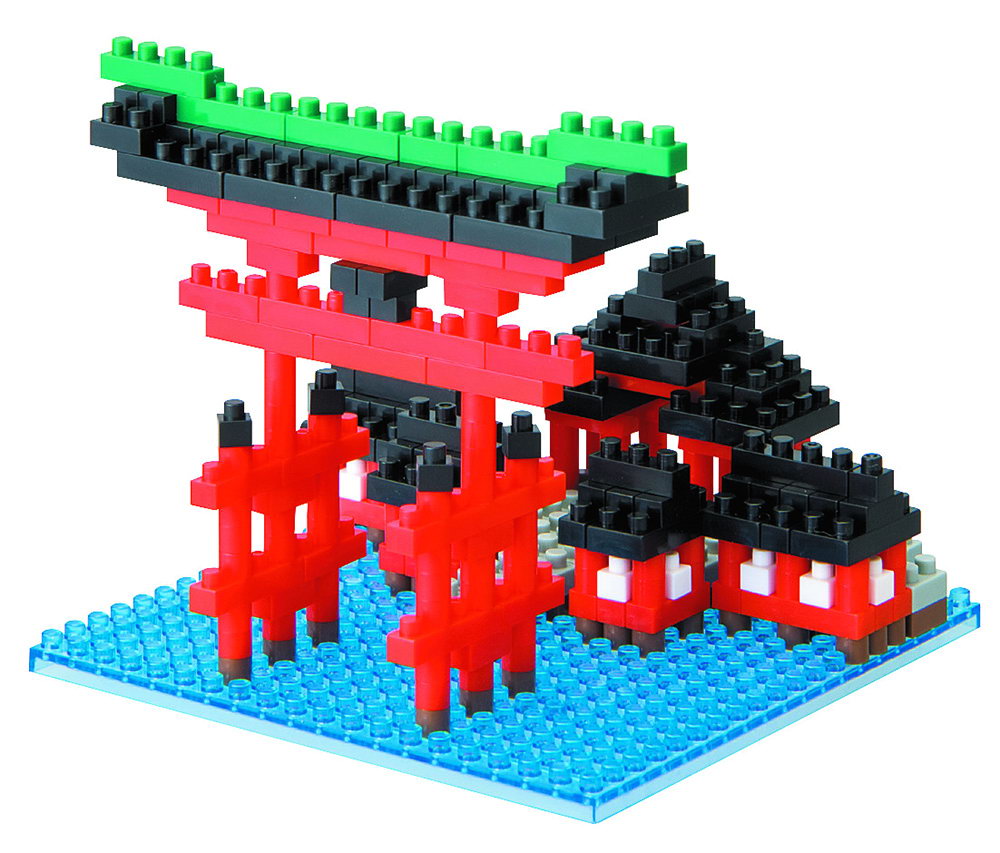 Big Torii Itsukushima Shrine // Sights series NANOBLOCK