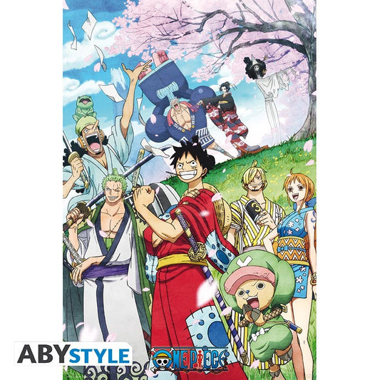 "Wano" Strohhut-Bande - One Piece Poster (91.5 x 61 cm) - AbyStyle