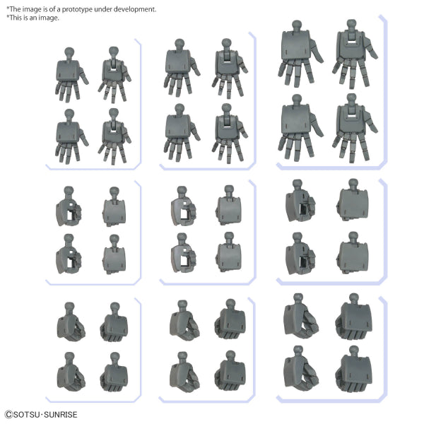 Option Parts Set - Gunpla 04 - Build Hands Edge - Mobile Suit Gundam - 1/144 - Bandai Spirits (1)