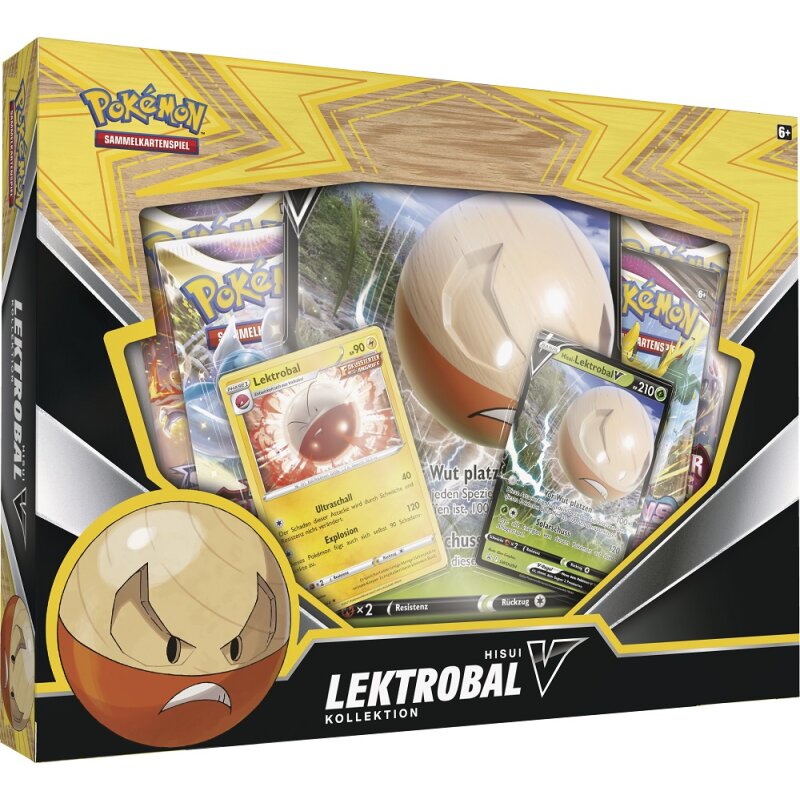 Pokemon TCG - Schwert und Schild - Lektroball V-Box Kollektion (Sammelkartenspiel, deutsch) (1)