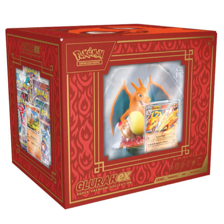 Pokémon TCG - Glurak-ex Super Premium Kollektion (deutsch)