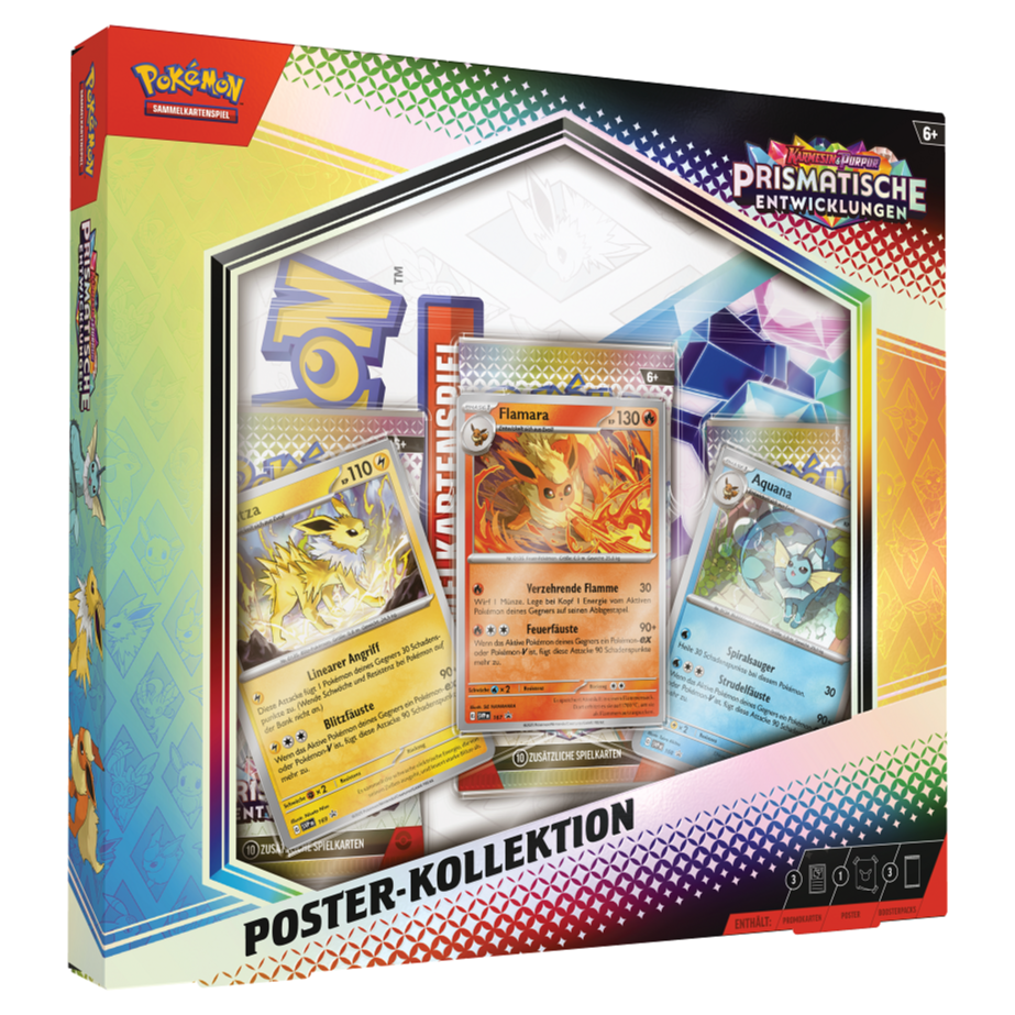 Pokémon Prismatische Entwicklungen Poster-Kollektion