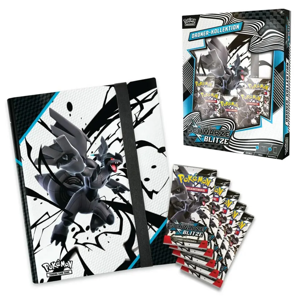 Pokémon Schwarze Blitz Ordner Kollektion