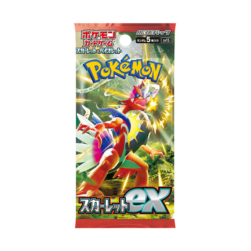 Pokémon TCG - Scarlet ex Booster - JPN