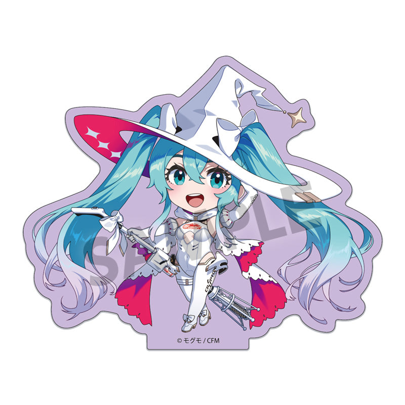 Raicing Miku - Acryl Clip Aufsteller (Nendoroid Plus Key Visual1 Version) - Hobby Stock (1)
