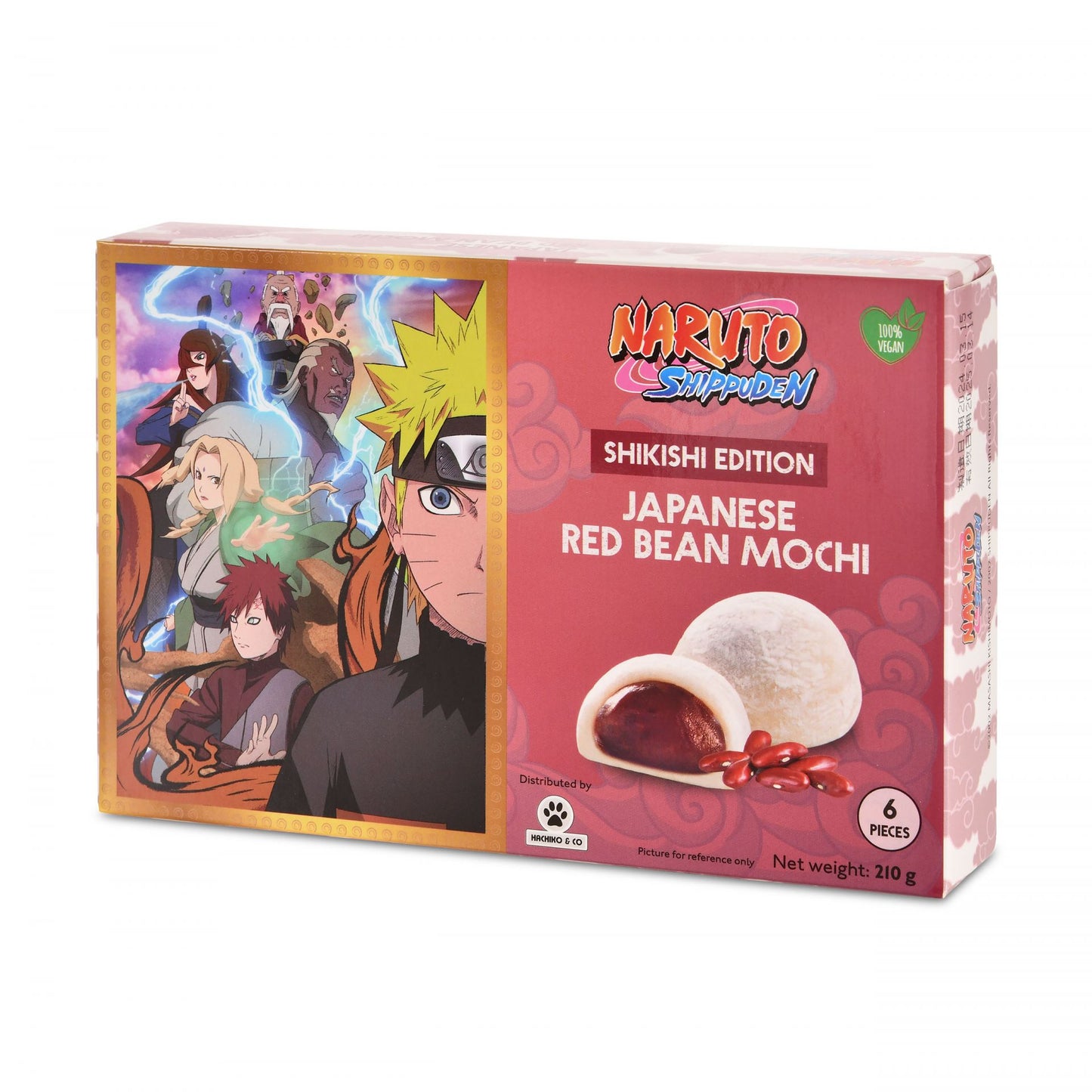 Shikishi Edition - Fünf Kage Rote Bohnenpaste Mochi - Bamboo - 210 g