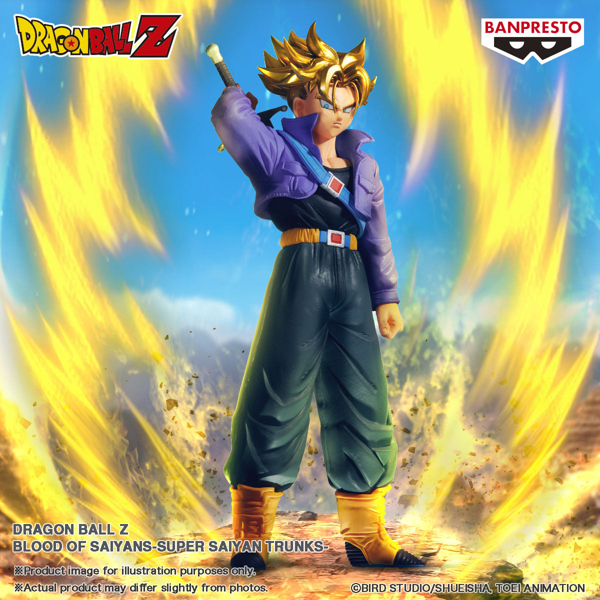Super Saiyajin Trunks - Dragon Ball Z  - Blood of Saiyans - Banpresto (7)