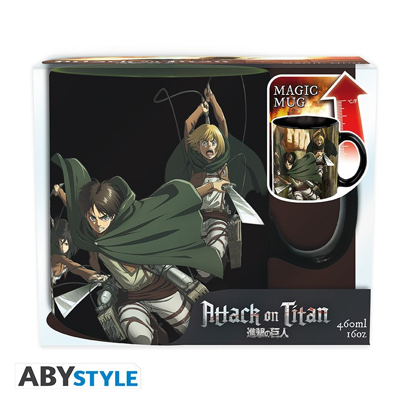 Titan Eren - Attack on Titan - Heat Change Tasse - AbyStyle