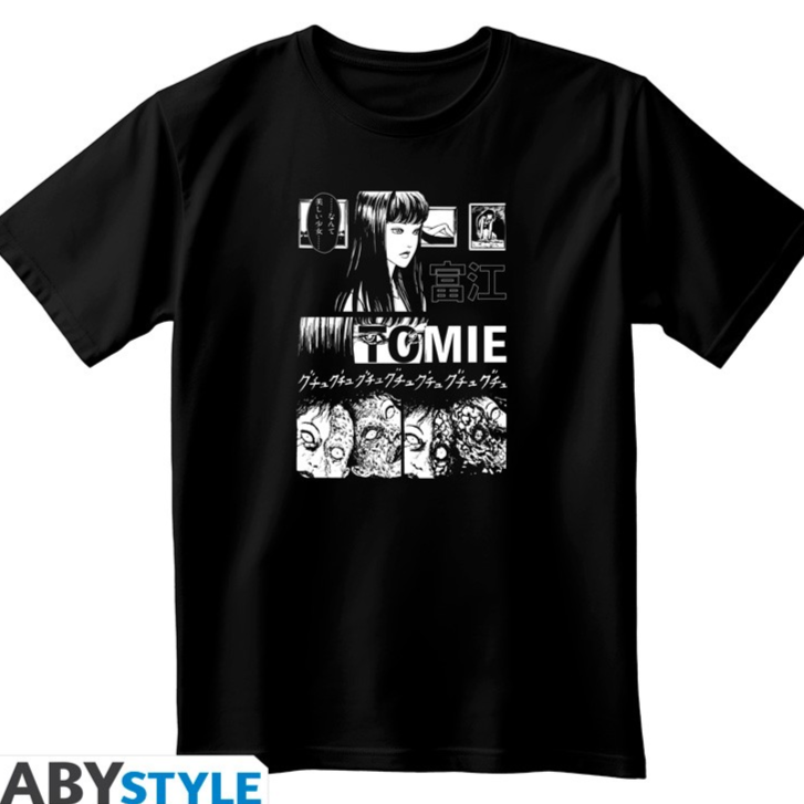 JUNJI ITO - Tshirt „Tomie“ unisex Black - XXL