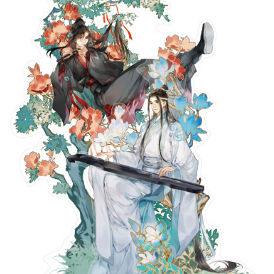 Wei Wuxian & Lan Wangji - Acrylaufsteller - Lin Lu Wen Ge Version - Sakami
