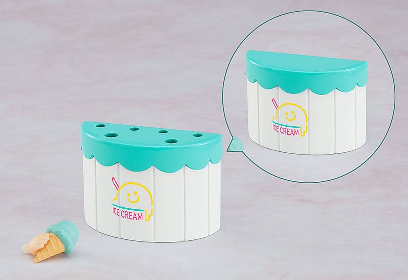 Nendoroid More Zubehör-Set für Nendoroid Actionfiguren Ice Cream Shop
