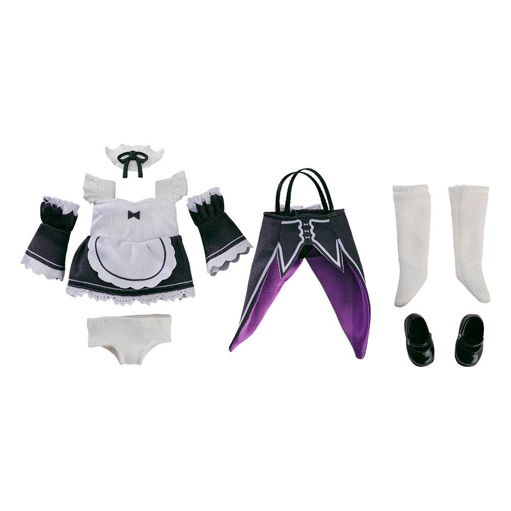 Re:ZERO -Starting Life in Another World- Zubehör-Set für Nendoroid Doll Actionfiguren Outfit Set Rem/Ram