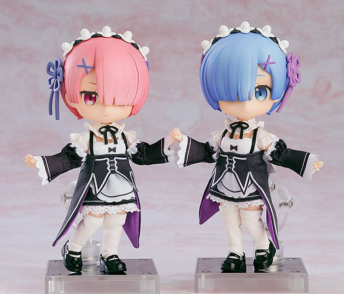 Re:ZERO -Starting Life in Another World- Zubehör-Set für Nendoroid Doll Actionfiguren Outfit Set Rem/Ram