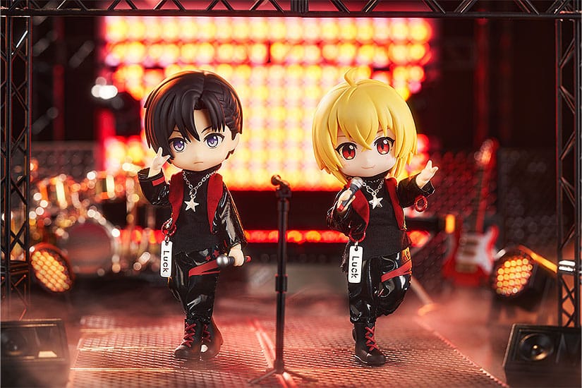 Original Character Zubehör-Set für Nendoroid Doll Actionfiguren Outfit Set: Idol Outfit - Boy (Deep Red)