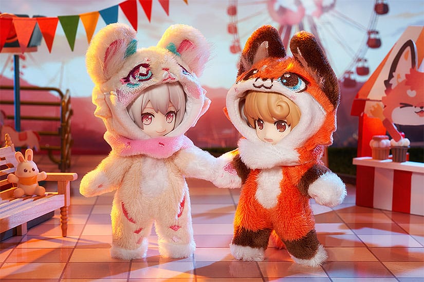 Fluffy Land Zubehör-Set für Nendoroid Doll Actionfiguren Kigurumi Pajamas: Bay